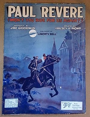 Paul Revere (Won't you Ride for Us Again?), 1918, Vintage Music