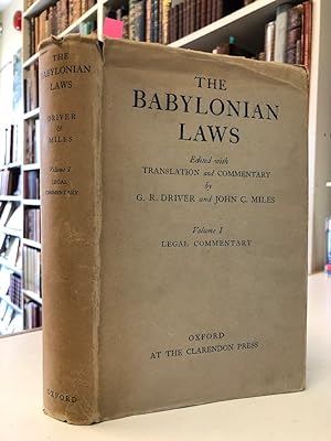 The Babylonian Laws. Volume I: Legal Commentary