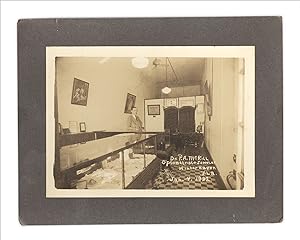 1932 Winter Haven, Florida photograph of the interior of an optometrist and jeweler