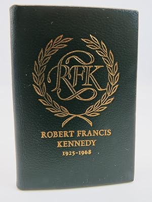THE EULOGY TO ROBERT F. KENNEDY (MINIATURE BOOK) By His Brother United States Senator Edward M. K...
