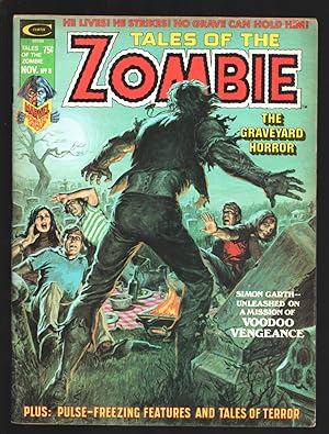 Tales of the Zombie #8 1974-Earl Norem-Mike Kaluta-Chris Claremont-Steve Gerber-Mike Esposito-Voo...