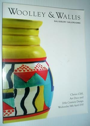 Clarice Cliff, Art Deco and 20th Century Design - Sale on Wednesday 14th April 2010