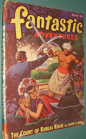 Fantastic Adventures March 1948 // The Photos in this listing are of the book that is offered for...