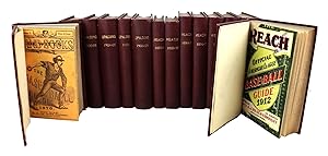Collection of Twenty-Seven De Witt, Beadle's, Spalding, and Reach Baseball Guides in thirteen vol...