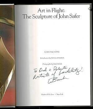 Art in Flight: The Sculpture of John Safer