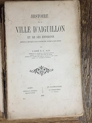 Histoire de la ville d'Aiguillon et de ses environs depuis l'époque gallo-romaine jusqu'à nos jours
