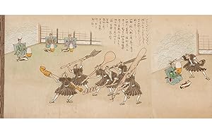 Handscroll on mica-sprinkled paper, entitled at beginning of text "Nikkosan gohan haiken no oboe ...