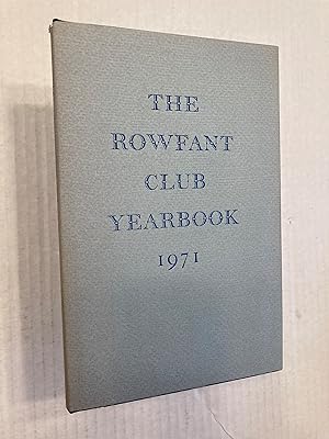 The Rowfant Club Yearbook 1971