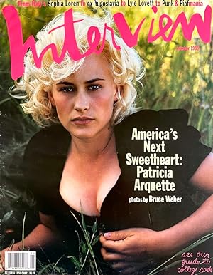 Interview magazine Oct. 1993 (Patricia Arquette on cover)