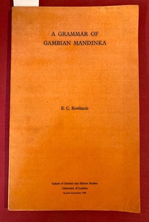 A Grammar of Gambian Mandinka.