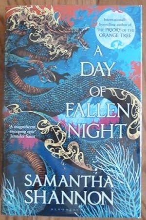A Day of Fallen Night: A Roots of Chaos Novel (Signed First UK edition-first printing)