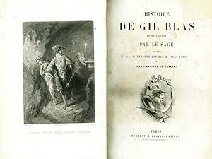 Histoire de Gil Blas de Santillane. Précédée d'une introduction par M. Jules Janin. Illustrations...
