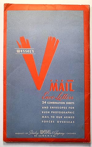 Wessel's V Mail Envo-Letters--24 Combination Sheets and Envelopes with Sleeve