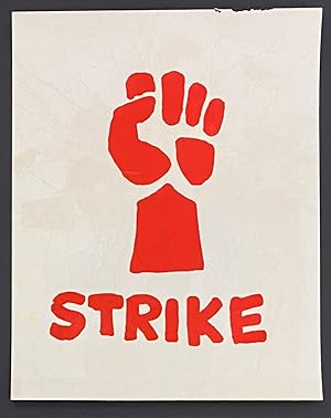 Strike [screenprint poster]