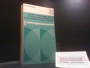 Funk-Kolleg Erziehungswissenschaft; Teil: Bd. 3. Fischer-Taschenbücher / Funk-Kolleg ; 9
