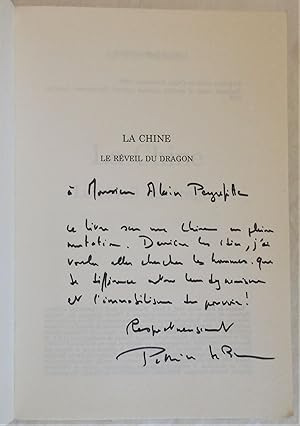 La Chine : Le réveil du dragon [ exemplaire annoté par Alain Peyrefitte ]