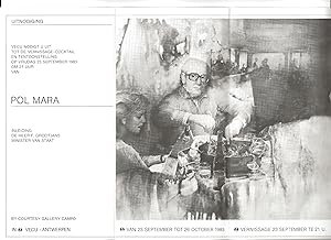 Pol Mara (1920-1998) - invitation