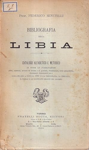 Bibliografia della Libia
