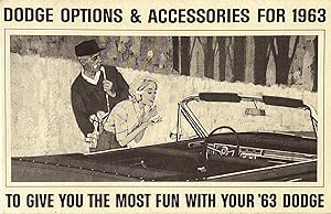 "Dodge Options and Accessories for 1963 to Give You the Most Fun with Your '63 Dodge" [Vintage Ca...