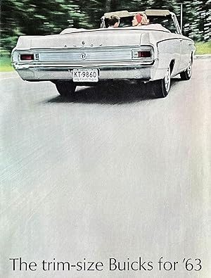 The trim-size Buicks for '63 [Vintage Car Brochure]