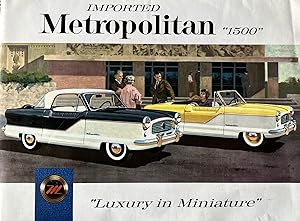 Imported Metropolitan "1500" "Luxury in Miniature" [Vintage Car Brochure]