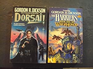 2 Gordon R. Dickson PBs Dorsai!; The Harriers Book 1: Of War And Honor