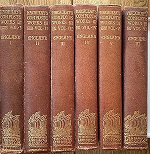 The works of Lord Macaulay [Volumes 1-6] : History of England
