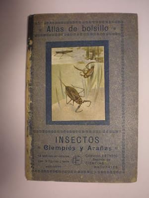 Atlas de bolsillo. Insectos Ciempiés y Arañas