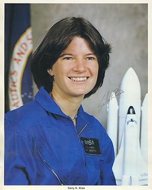 Sally Ride, Signed photograph