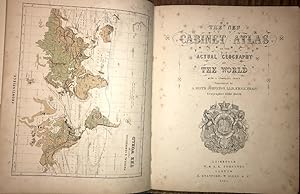 Cabinet Atlas of the Actual Geography of the World, With a Complete Index., 1867, Complete With 3...