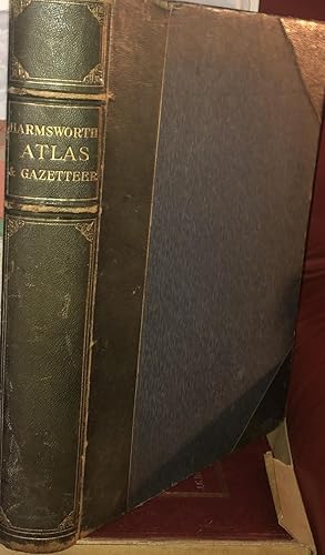 Harmsworth Atlas and Gazetteer of the World, with 500 Coloured Maps & Diagrams. No Date. Ca 1906....