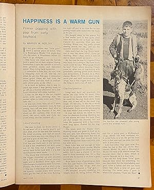 [THE BEATLES]. "Happiness is a Warm Gun" -- COMPLETE YEAR (12 ISSUES) OF THE 1968 "AMERICAN RIFLE...
