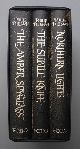 His Dark Materials - 3 Volume Boxed Set - Signed - Northern Lights, The Subtle Knife, The Amber S...