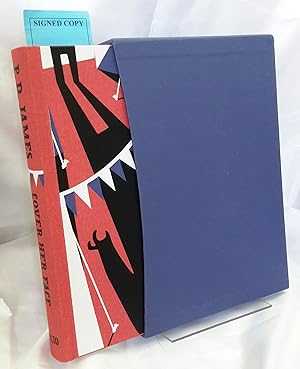 Cover Her Face. Illustrated by Jonathan Burton. SIGNED.