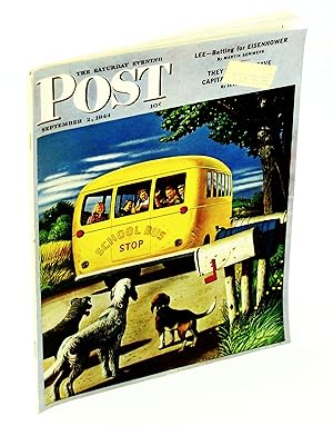 The Saturday Evening Post Magazine, September [Sept.] 2, 1944 - Mitchell Bomber's Incredible Ride...