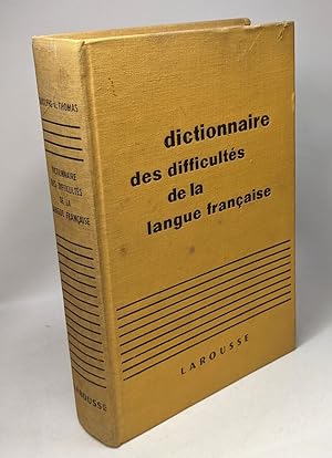 Dictionnaire des difficultés de la langue française