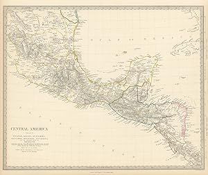CENTRAL AMERICA, SHEET I., INCLUDING YUCATAN, BELIZE, GUATEMALA, SALVADOR, HONDURAS, NICARAGUA AN...