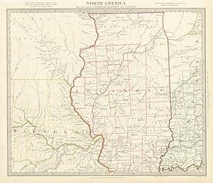 NORTH AMERICA, SHEET IX., Parts of Missouri, Illinois and Indiana