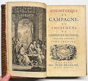 French, 1738-42, set of 12 | Bibliotheque de Campagne, ou amusemens de l'esprit et du coeur, A La...