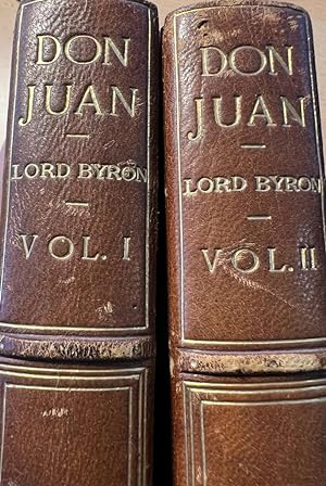 Literature 1906 I Lord Byron, Don Juan, London Arthur L. Humphreys 1906, 260 + 252 pp. 2 volumes,...