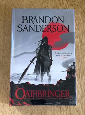 Oathbringer - Rare Signed and Dated 1st Printing UK HB - Nr. Fine condition