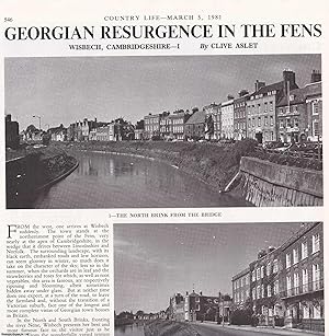Wisbech, Cambridgeshire: Georgian Resurgence in the Fens. Several pictures and accompanying text,...