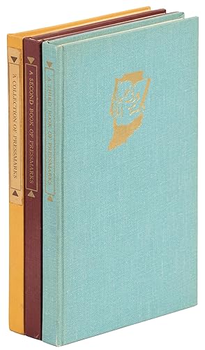 A COLLECTION OF PRIVATE PRESS PRESSMARKS VOLUMES I, II & III Limited First Editions 1956-1962