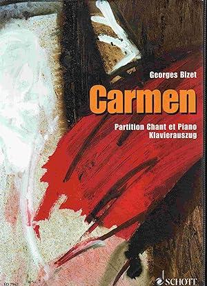 Carmen Partition Chant et Piano Klavierauszug ED7965