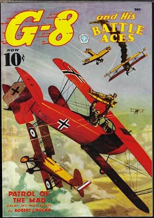 G-8 AND HAS BATTLE ACES: October, Dec. 1936 (reprint)("Patrol of The Mad") #39