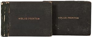 Two Photo Albums Containing Over 400 Cyanotypes of Downtown and Industrial Toledo, featuring Imag...