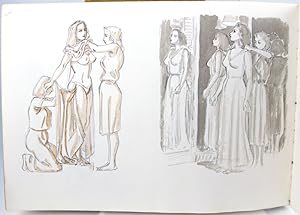 Three sketchbooks by John Buckland Wright