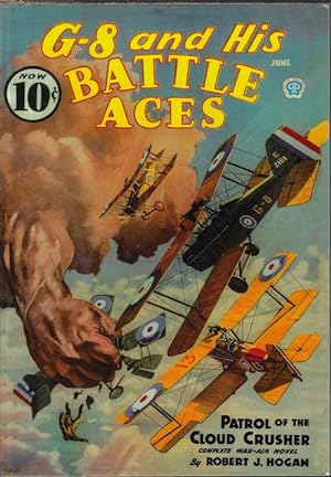 G-8 AND HAS BATTLE ACES: June 1936 (reprint)("Patrol of the Cloud Crusher") #33