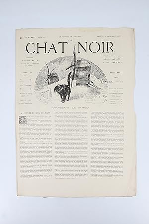 Le Chat noir N°195 de la quatrième année du samedi 3 octobre 1885