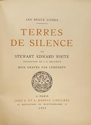Terres de silence. Traduction de J. G. Delamain. Bois gravés par Lébédeff.